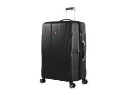 Чемодан SWISSGEAR ADAMS, АБС-пластик, 52 x 31 x 78 см, 96 л, черный