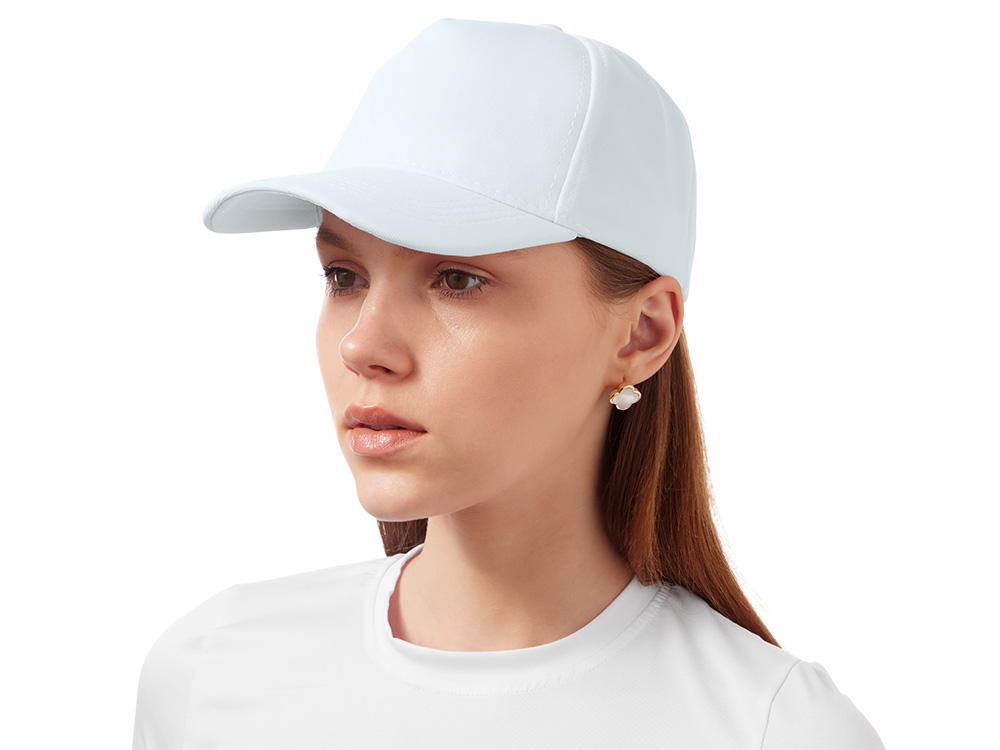 Бейсболка из структурной ткани Fargo, белый