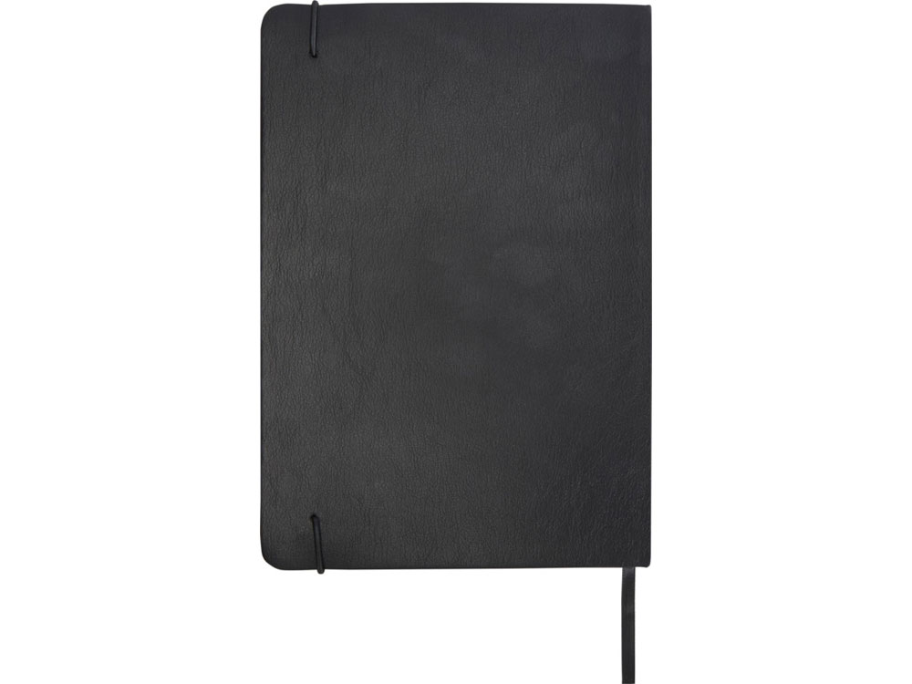 Набор Legato Elegance из блокнота формата А5 в твердой обложке и ручки-роллера, черный/черный