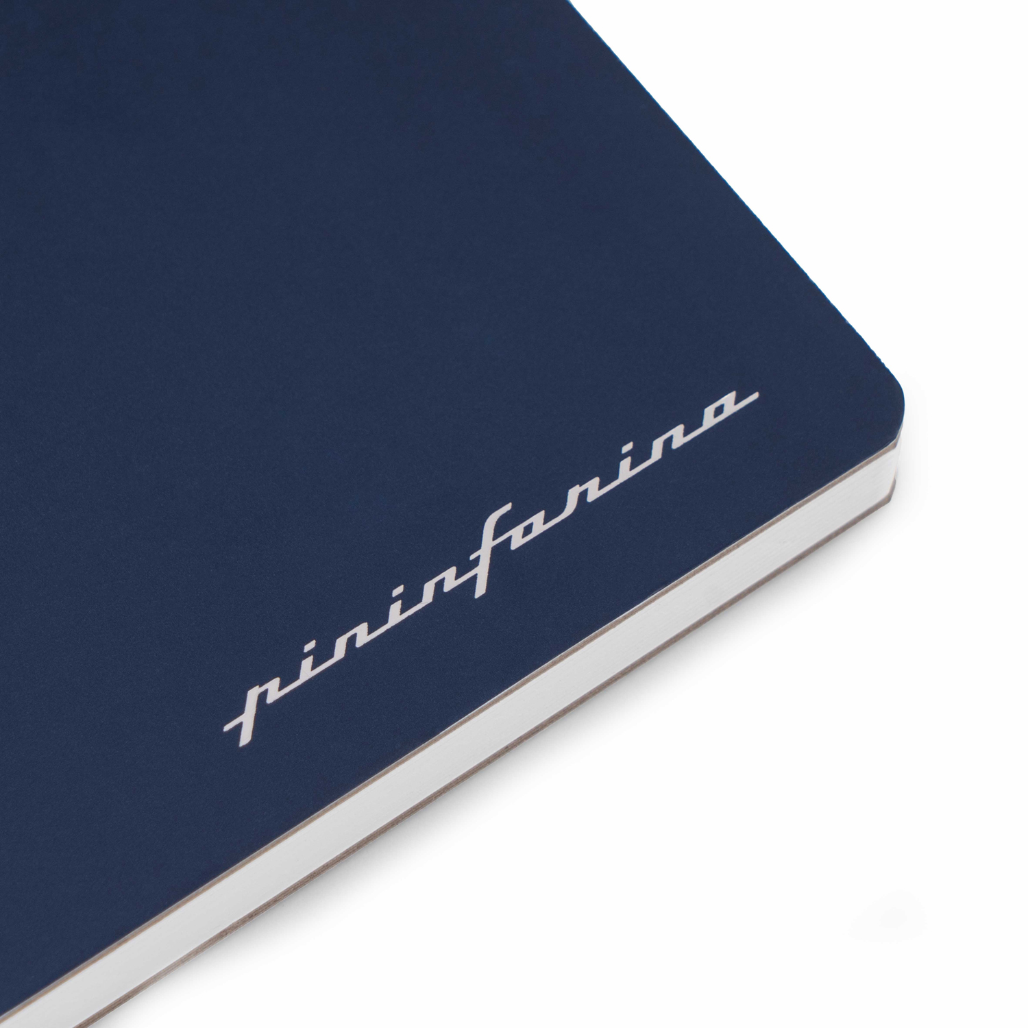 Блокнот линованный Pininfarina из каменной бумаги в твердой обложке, А5, синий