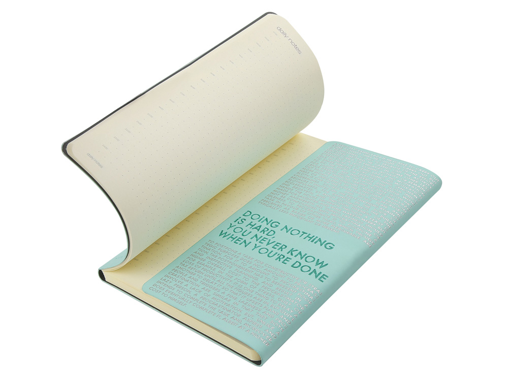 Ежедневник недатированный А5 Bilbao, зефирный мятный (Р) Ежедневник недатированный А5 Bilbao, зефирный мятный (Р)