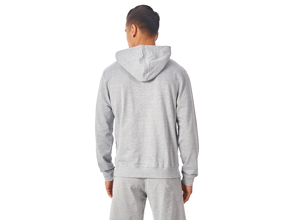 Худи Warsaw, футтер 230гр 2XL, серый меланж