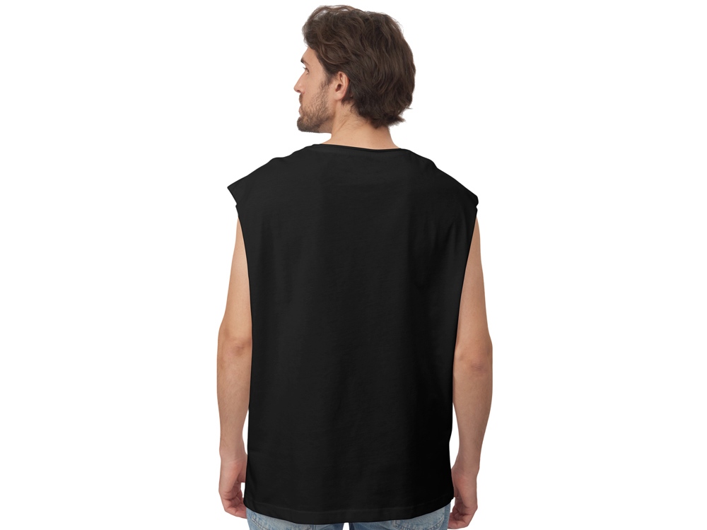 Майка оверсайз Berlin, унисекс, черный