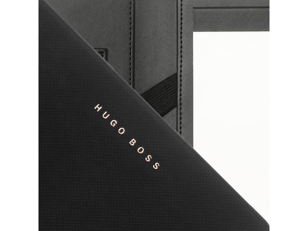 Папка формата А5 Essential. Hugo Boss, черный