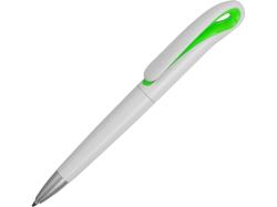 Ручка шариковая Swansea, белый/зеленый, синие чернила