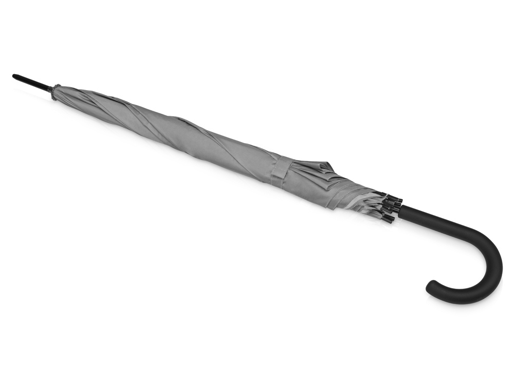 Зонт-трость светоотражающий Reflector, серебристый (Р)