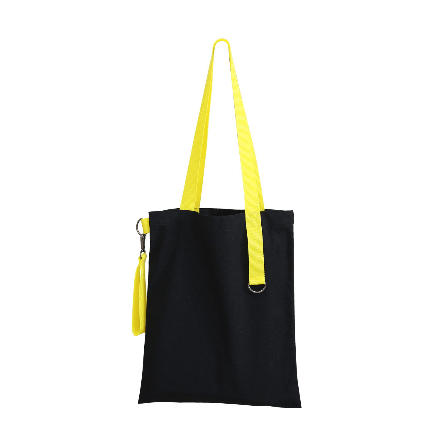 Шоппер Superbag black (чёрный с жёлтым)