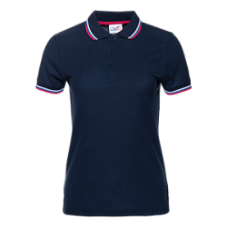 Рубашка поло женская STAN триколор хлопок/полиэстер 185, 04WRUS
