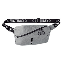 Поясная сумка Festibax® Basic, серый