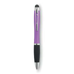 Шариковая ручка с подсветкой, фуксия
