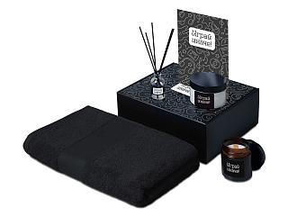 Подарочный набор Re:y. Care с полотенцем, солью для ванны и диффузором