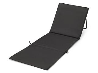 Пляжный шезлонг Serene - сплошной черный