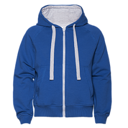 Толстовка детская STAN с капюшоном на молнии футер без начёса 260, 61J