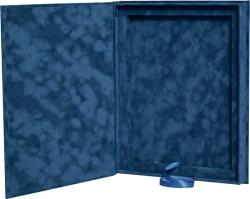 Футляр под плакетку синий Футляр под плакетку синий