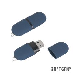 Флеш-карта "Камень" в футляре, объем памяти 32GB, покрытие soft grip Флеш-карта "Камень" в футляре, объем памяти 32GB, покрытие soft grip