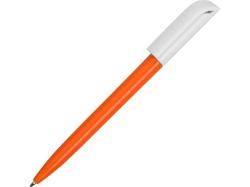 Ручка пластиковая шариковая Миллениум Color BRL, оранжевый/белый Ручка пластиковая шариковая Миллениум Color BRL, оранжевый/белый