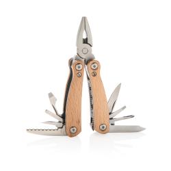 Мини-мультитул Wood, коричневый Мини-мультитул Wood, коричневый