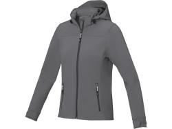 Куртка софтшел Langley женская, steel grey Куртка софтшел Langley женская, steel grey
