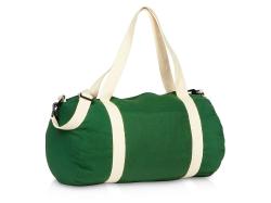 Хлопковая сумка Barrel Duffel, зеленый/бежевый Хлопковая сумка Barrel Duffel, зеленый/бежевый