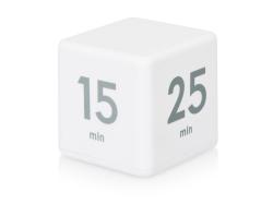 Таймер для тайм-менеджмента Time Capsule на 5-15-25-45 минут, софт-тач, белый Таймер для тайм-менеджмента Time Capsule на 5-15-25-45 минут, софт-тач, белый