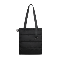 Шоппер Superbag Bubble, с кнопкой (черный) Шоппер Superbag Bubble, с кнопкой (черный)