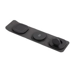Складная беспроводная (15W) зарядная станция "Magic Case" с MagSafe для смартфона, часов и наушников Складная беспроводная (15W) зарядная станция "Magic Case" с MagSafe для смартфона, часов и наушников
