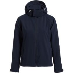 Куртка женская Hooded Softshell темно-синяя Куртка женская Hooded Softshell темно-синяя