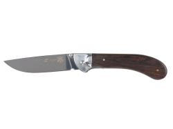 Нож складной Stinger, 105 мм, (серебристый), материал рукояти: сталь/дерево (серебристо-коричневый) Нож складной Stinger, 105 мм, (серебристый), материал рукояти: сталь/дерево (серебристо-коричневый)