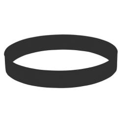 Браслет силиконовый FEST; 20 x 1,2 x 0,2 см; черный; силикон Браслет силиконовый FEST; 20 x 1,2 x 0,2 см; черный; силикон