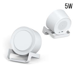 Беспроводная Bluetooth колонка U-Tone c функцией беспроводной зарядки, белый Беспроводная Bluetooth колонка U-Tone c функцией беспроводной зарядки, белый