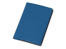 Обложка для паспорта с RFID защитой отделений для пластиковых карт Favor, синяя Обложка для паспорта с RFID защитой отделений для пластиковых карт Favor, синяя