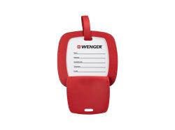 Бирка для багажа WENGER, красная, полиуретан, 4,1 x 4,1 x 0,4 см Бирка для багажа WENGER, красная, полиуретан, 4,1 x 4,1 x 0,4 см