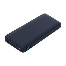 Внешний аккумулятор с подсветкой Ancor PD Plus 10000 mAh, синий Внешний аккумулятор с подсветкой Ancor PD Plus 10000 mAh, синий