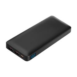 Внешний аккумулятор с цветной подсветкой Ancor PD Max Plus 10000 mAh, черный Внешний аккумулятор с цветной подсветкой Ancor PD Max Plus 10000 mAh, черный