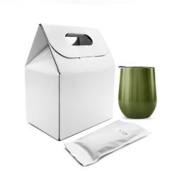 Набор Coffee Box с кофером металлик CO12m (хаки) Набор Coffee Box с кофером металлик CO12m (хаки)