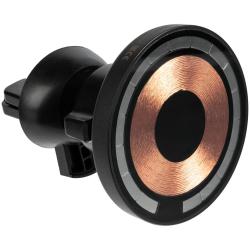 Держатель для смартфона Cooper Auto Wireless с беспроводной зарядкой, черный Держатель для смартфона Cooper Auto Wireless с беспроводной зарядкой, черный