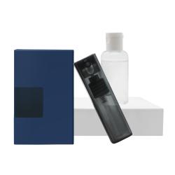 Набор антисептиков для рук REFILLABLE Black, 60 мл (кобальт ) Набор антисептиков для рук REFILLABLE Black, 60 мл (кобальт )