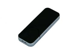 USB-флешка на 8 Гб в стиле I-phone, прямоугольнй формы, черный USB-флешка на 8 Гб в стиле I-phone, прямоугольнй формы, черный