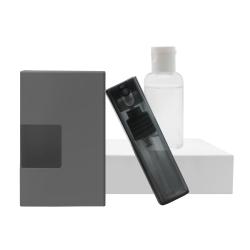 Набор антисептиков для рук REFILLABLE Black, 60 мл (серый) Набор антисептиков для рук REFILLABLE Black, 60 мл (серый)