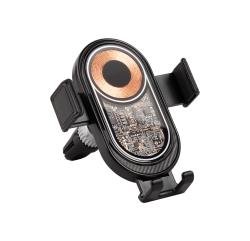 Автомобильное беспроводное (15W) зарядное устройство "Guide" с прозрачным корпусом Автомобильное беспроводное (15W) зарядное устройство "Guide" с прозрачным корпусом