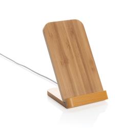 Док-станция Bamboo FSC® для беспроводной зарядки, 5 Вт Док-станция Bamboo FSC® для беспроводной зарядки, 5 Вт