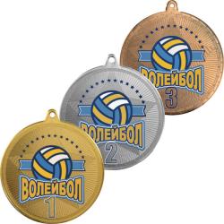 Медаль Волейбол 3 место 70мм Медаль Волейбол 3 место 70мм