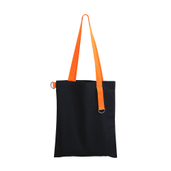 Шоппер Superbag black (чёрный с оранжевым) Шоппер Superbag black (чёрный с оранжевым)