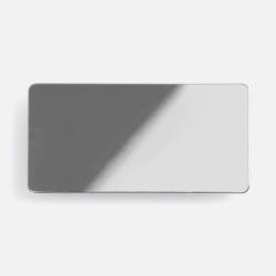 Значок Magnet Matto, серебристый глянцевый Значок Magnet Matto, серебристый глянцевый