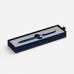 Ручка шариковая Broad Ring Soft Touch в футляре, синяя Ручка шариковая Broad Ring Soft Touch в футляре, синяя