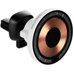 Держатель для смартфона Cooper Auto Wireless с беспроводной зарядкой, белый Держатель для смартфона Cooper Auto Wireless с беспроводной зарядкой, белый