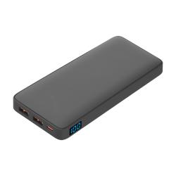 Внешний аккумулятор с подсветкой Ancor PD Plus 10000 mAh, серый Внешний аккумулятор с подсветкой Ancor PD Plus 10000 mAh, серый