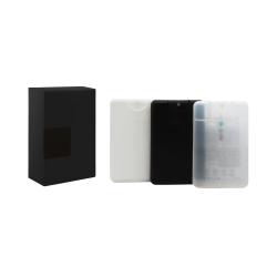 Набор антисептиков для рук Triple PROTECTION, 60 мл (черный) Набор антисептиков для рук Triple PROTECTION, 60 мл (черный)